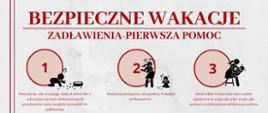 Pierwsza pomoc - zadławienia