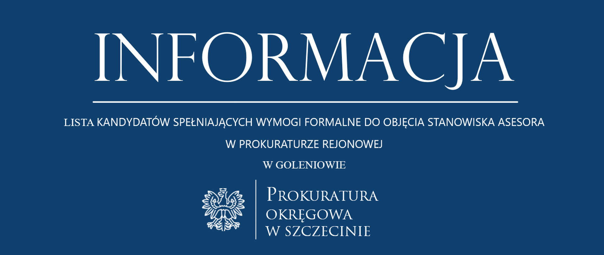 lista asesor PR Goleniów