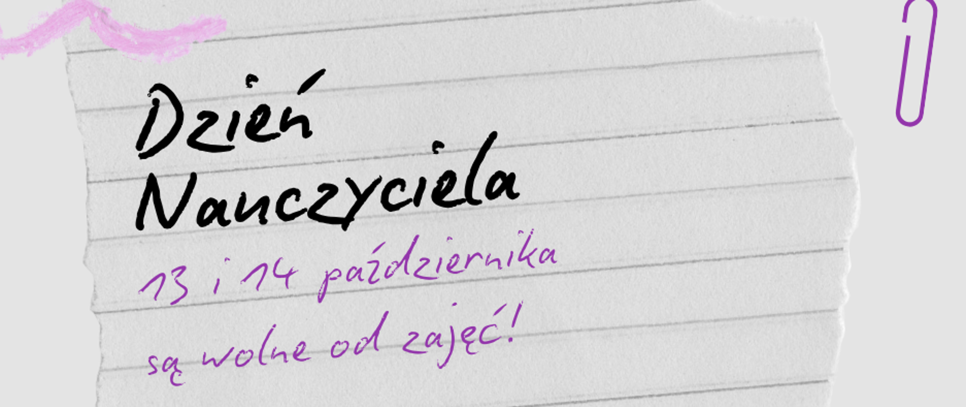 Dni wolne od zajęć.