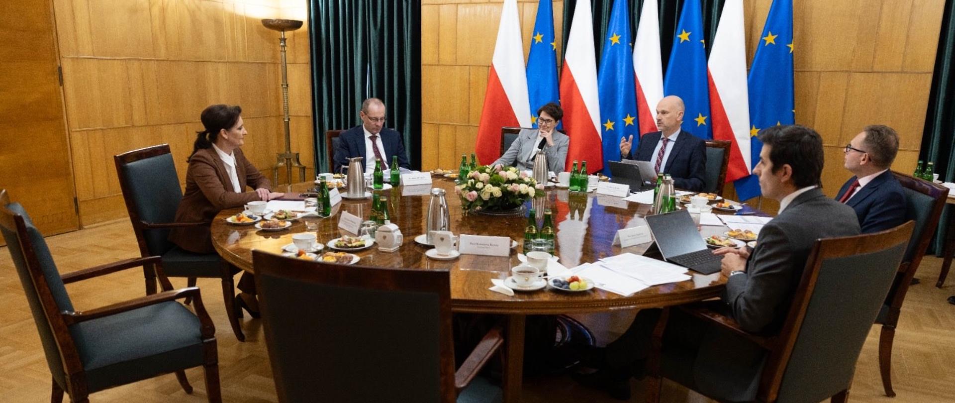 Spotkanie Komitetu z Marzeną Okłą-Drenowicz