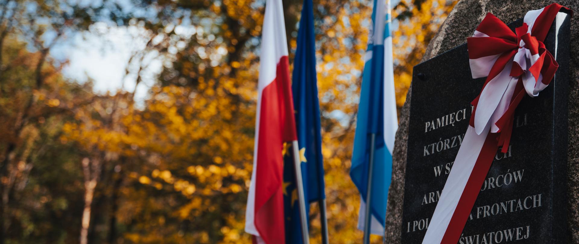 Uroczyste odsłonięcie pomnika poświęconego Polakom walczącym w armiach zaborców