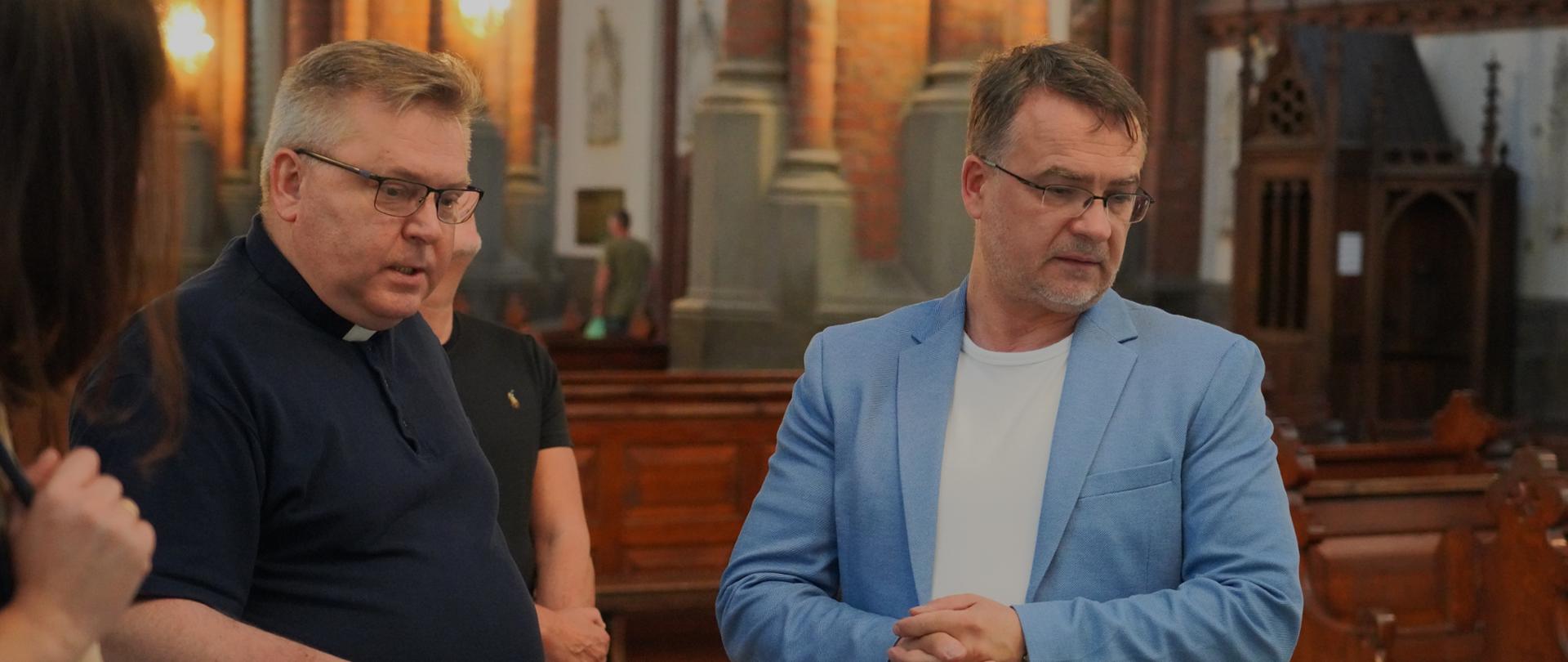 spotkanie w kościele katedralnym pw. Wniebowzięcia Najświętszej Maryi Panny w Białymstoku