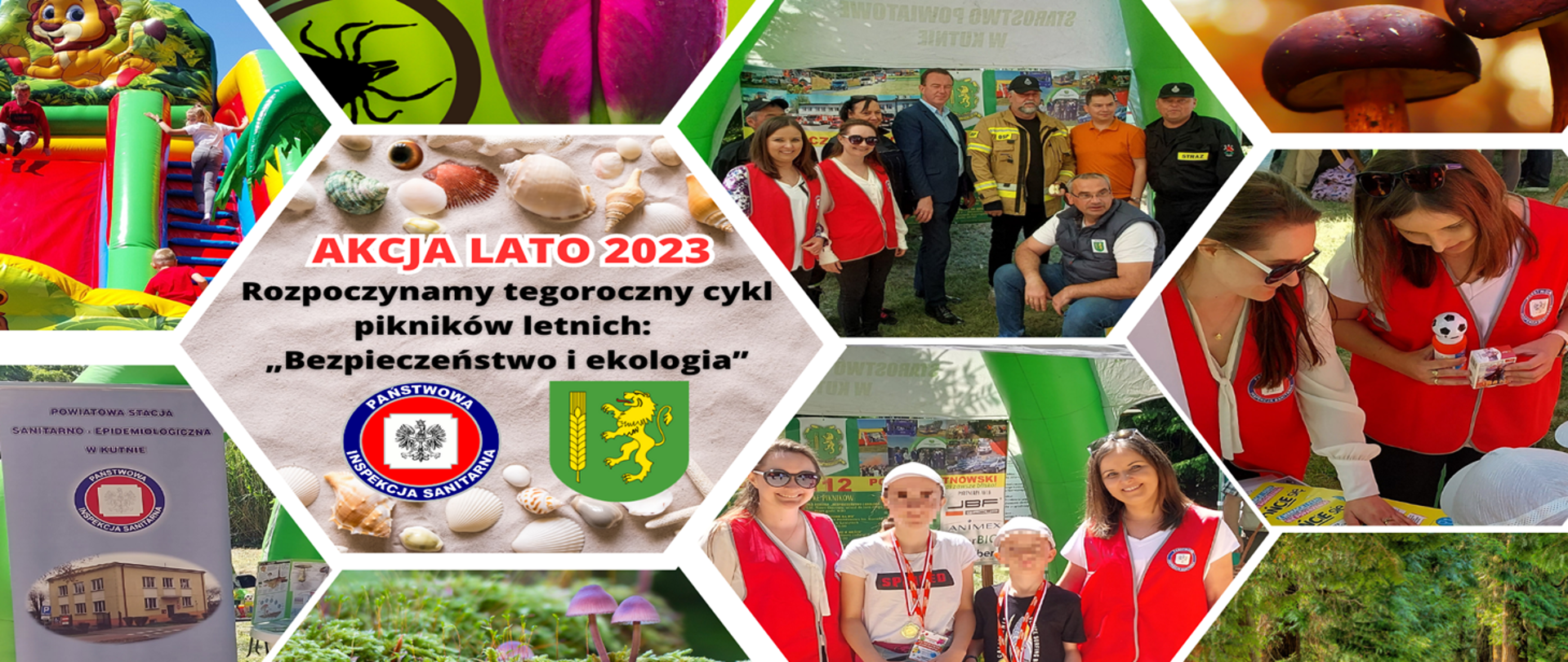 AKCJA LATO 2023 Rozpoczynamy tegoroczny cykl pikników letnich „Bezpieczeństwo i ekologia”