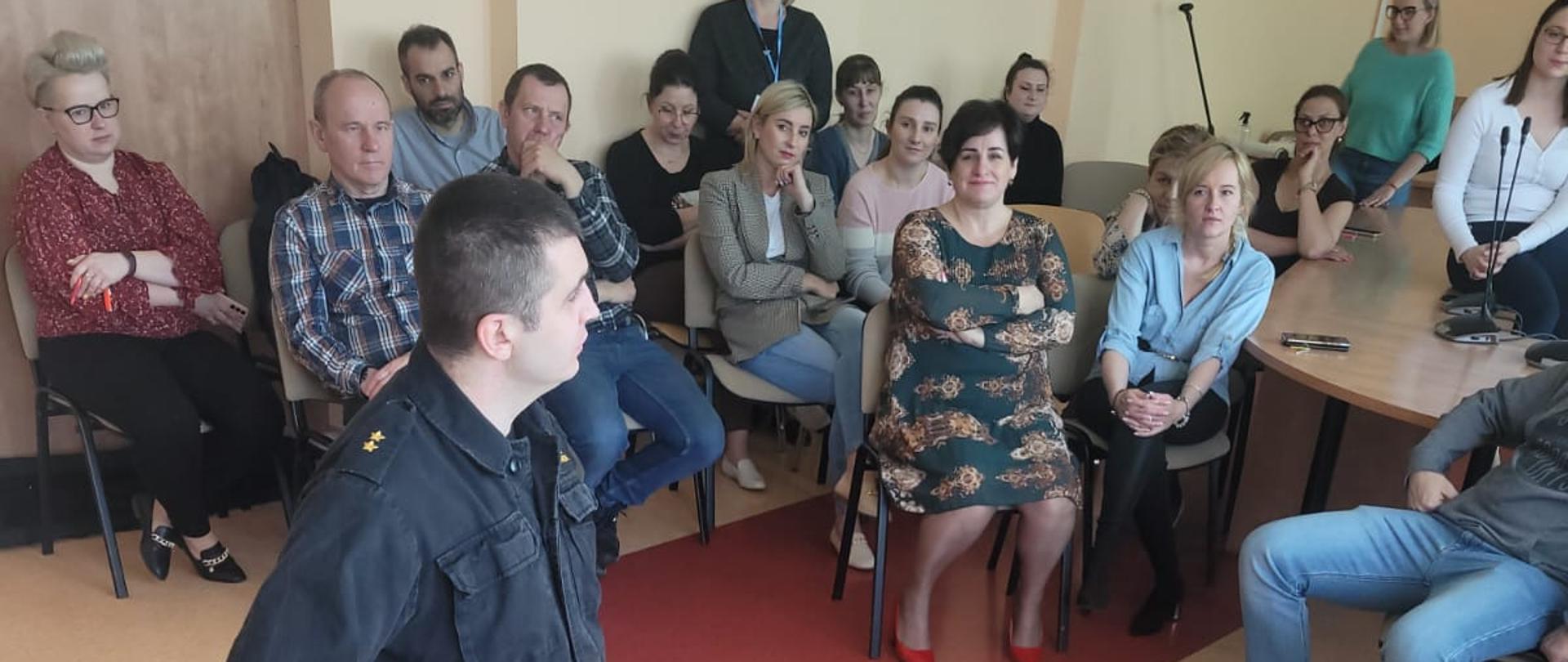 PRAKTYCZNE SPRAWDZENIE ORGANIZACJI ORAZ WARUNKÓW EWAKUACJI Z URZĘDU GMINY
I MIASTA TULISZKÓW
