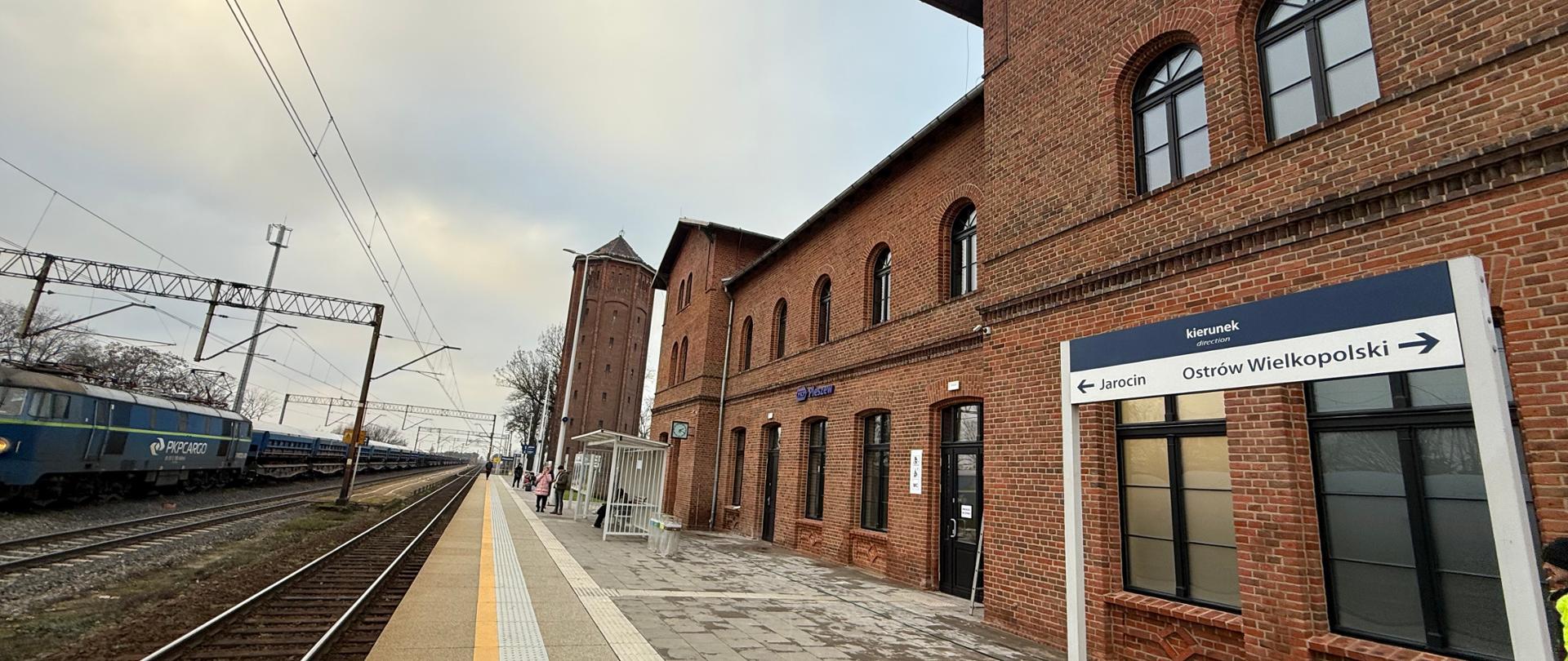 Dworzec kolejowy Pleszew