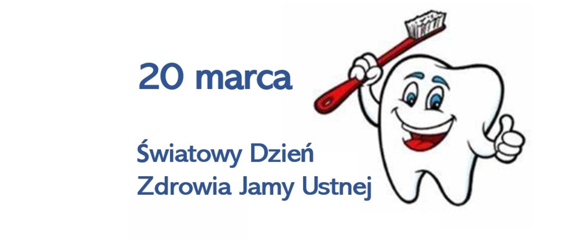 20 marca Światowy Dzień Jamy Ustnej