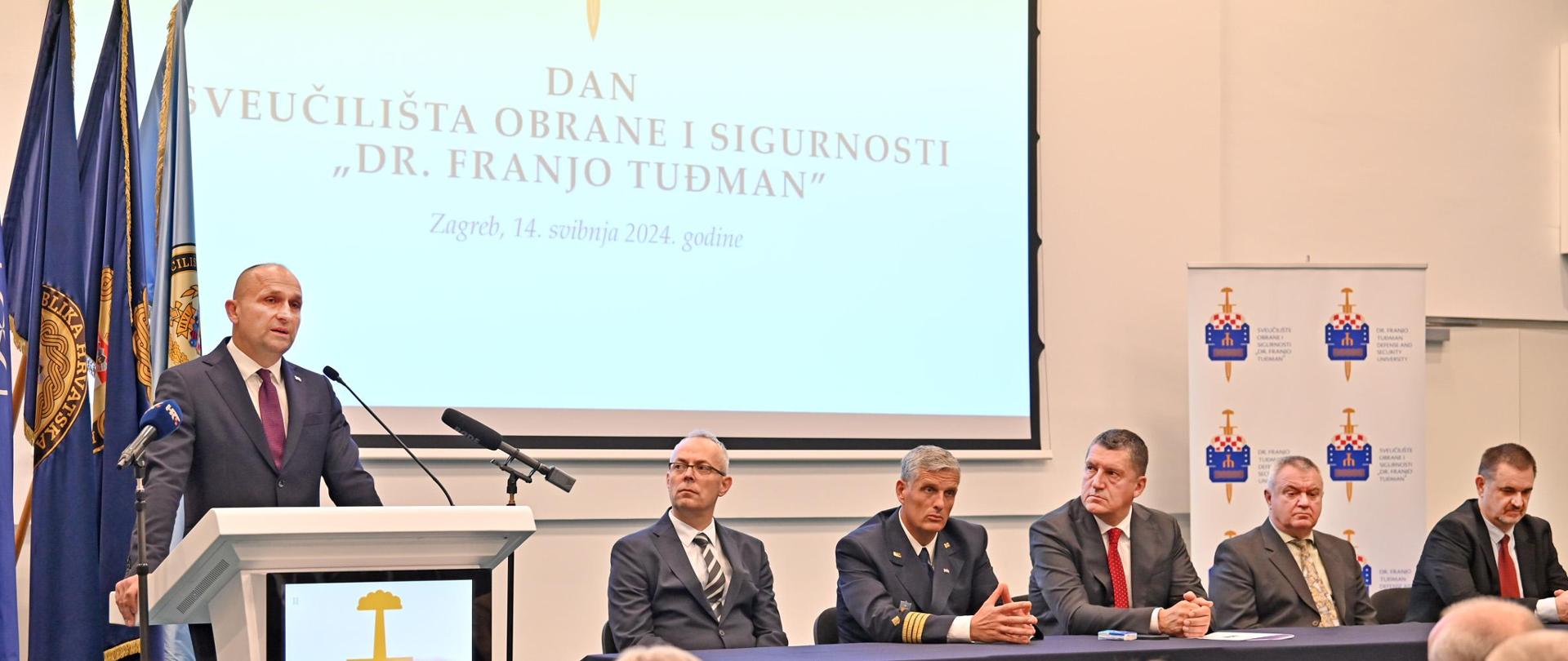 Uroczyste obchody święta Uniwersytetu Obrony i Bezpieczeństwa Narodowego im. Prezydenta F.Tudjmana