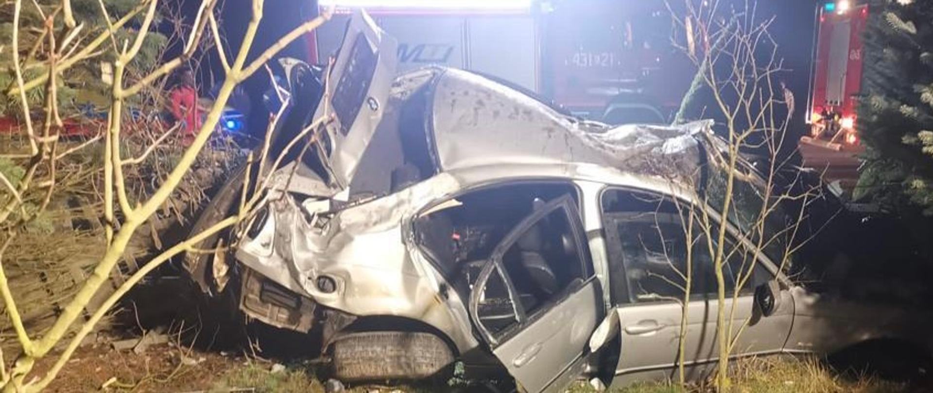 Wypadek w Nieczajnej Górnej.