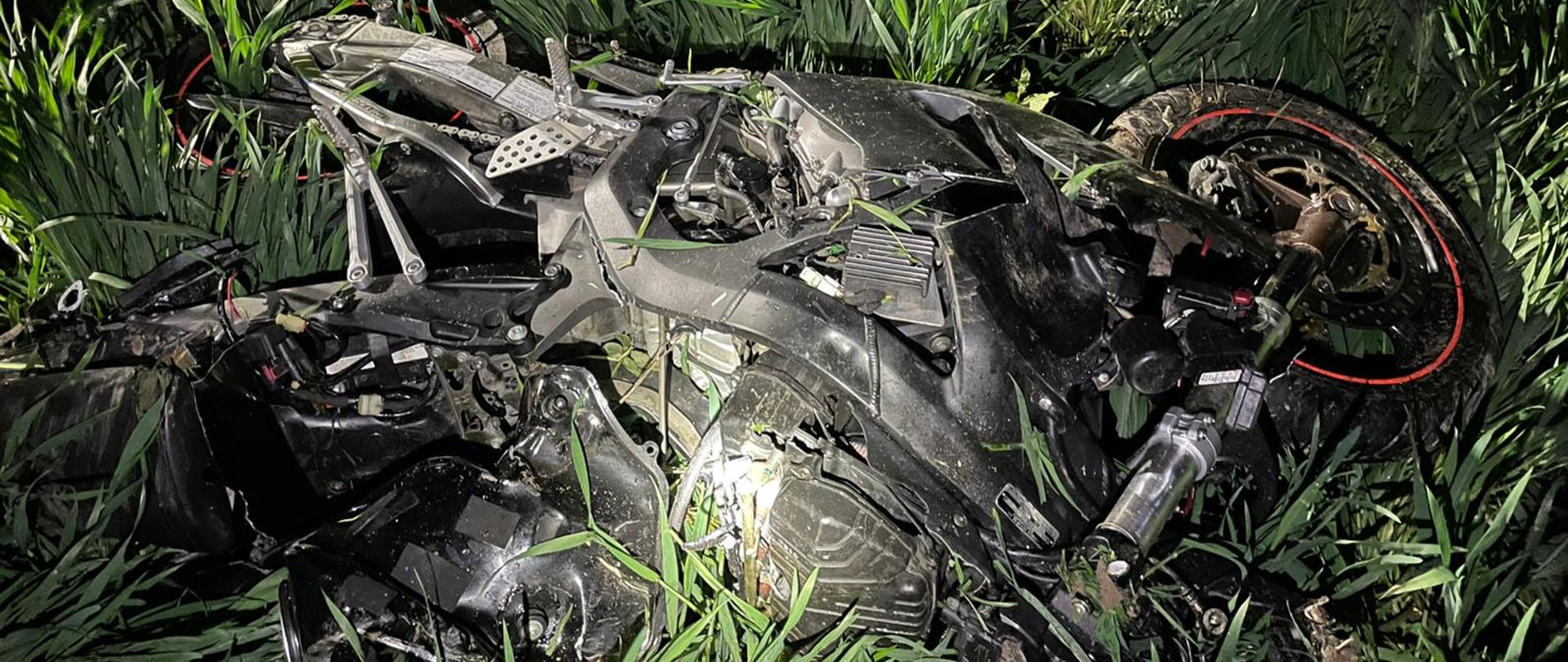 Wypadek motocyklowy Marzęcino