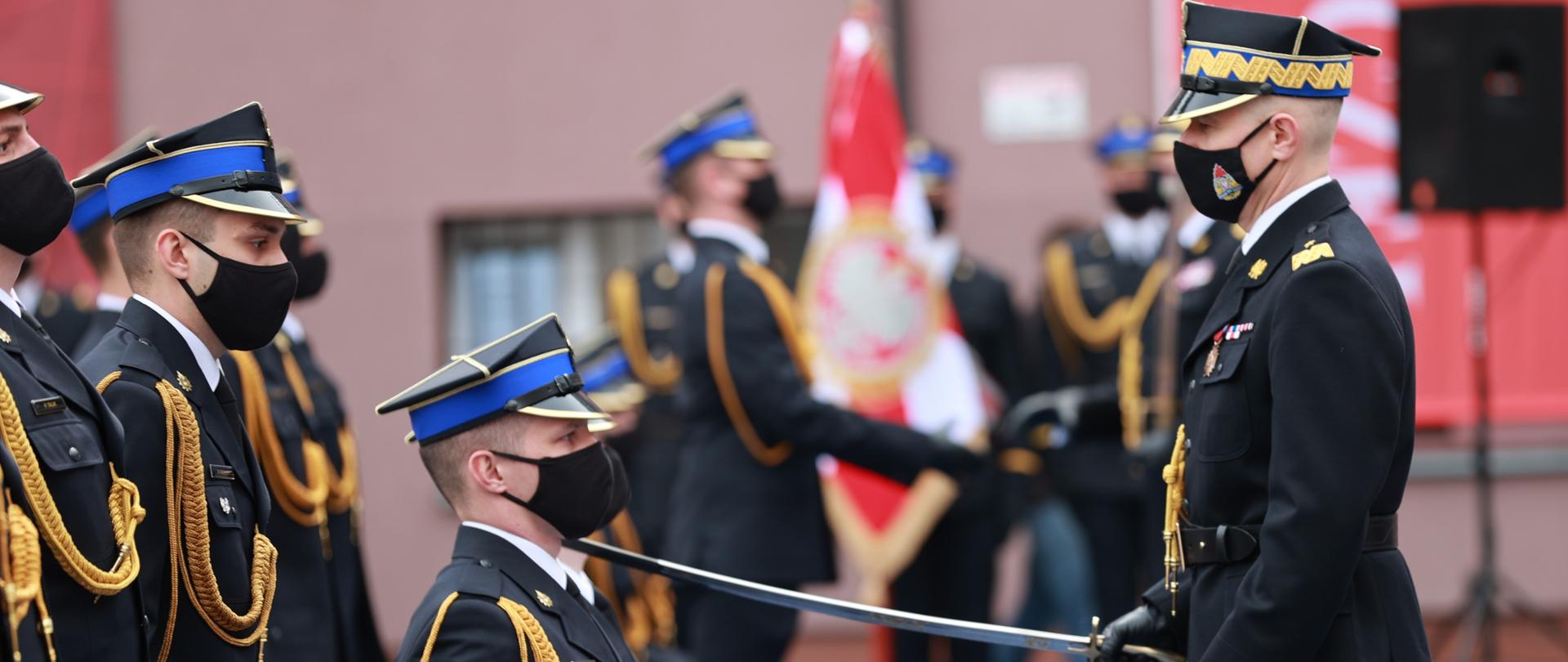 Promocja oficerska w Szkole Głównej Służby Pożarniczej