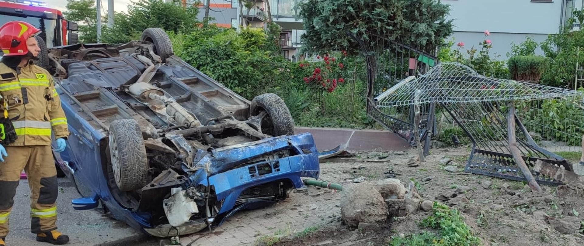 Wypadek, ul. Witosa, Ciechanów