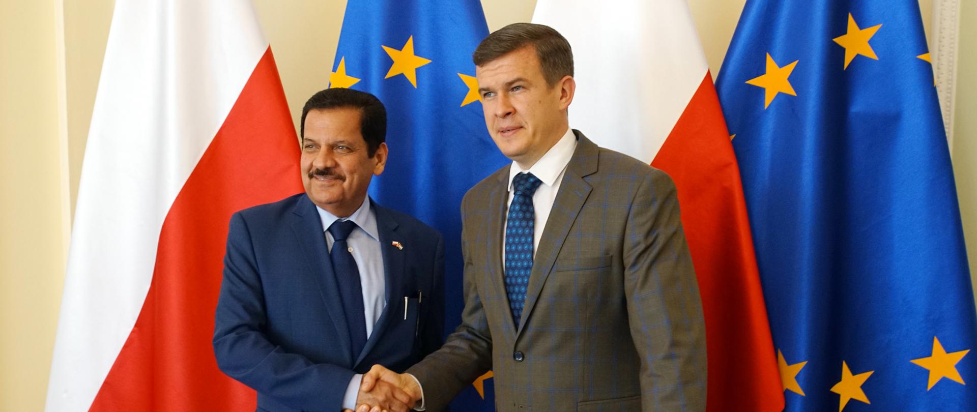 30.07.2018 Emiraty Arabskie Minister Bańka, Muszlowa