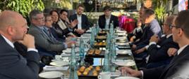 Marcin Bosacki also met with Polish entrepreneurs.