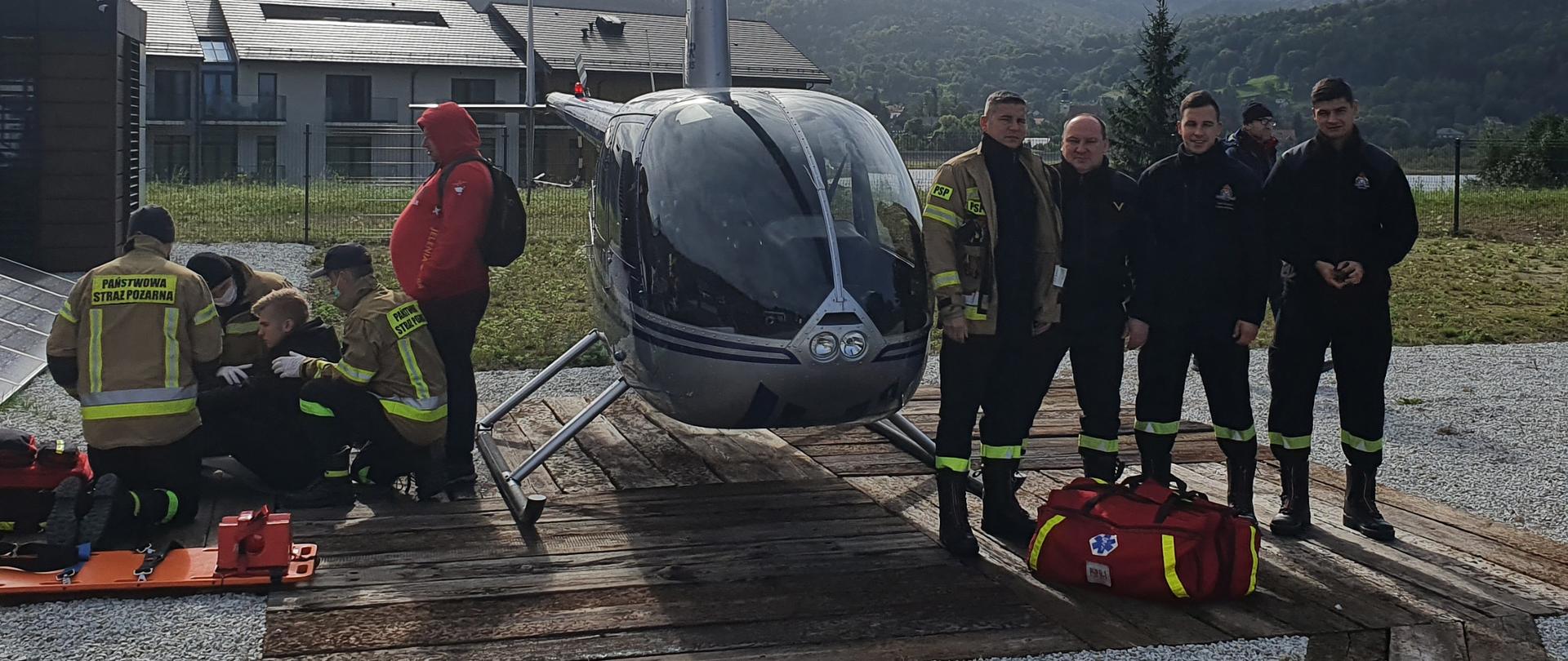 Udział strażaków w Górze w manewrach medycznych.