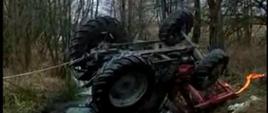 Tragiczny wypadek z udziałem ciągnika rolniczego.