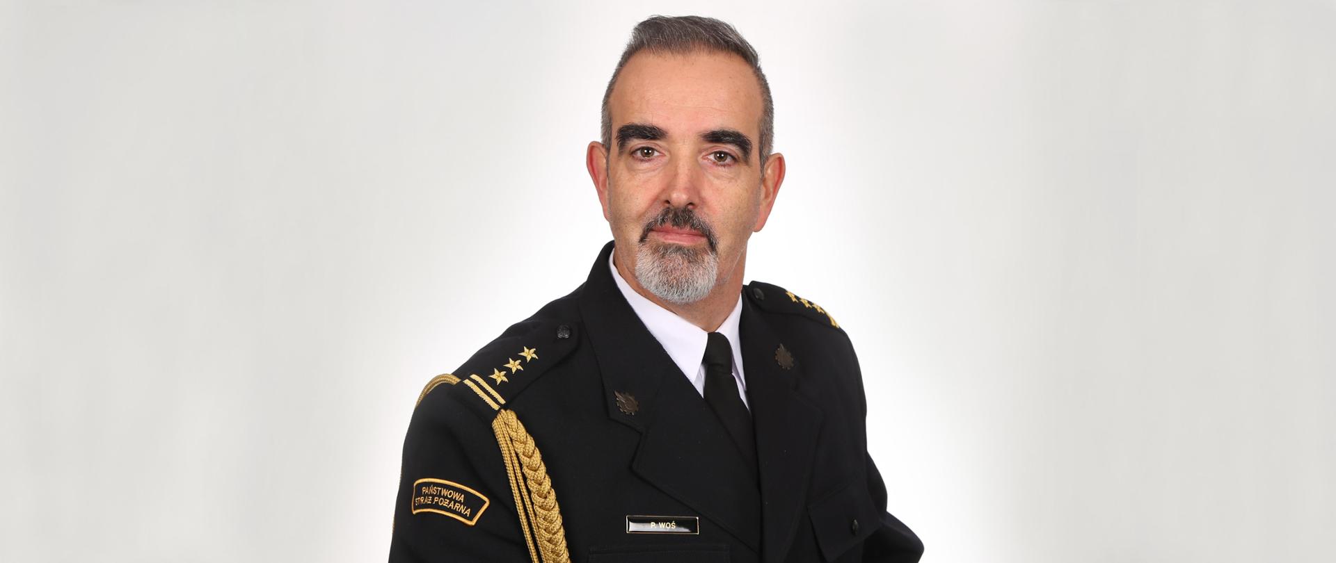 Zastępca Komendanta Centralnej Szkoły Państwowej Straży Pożarnej w Częstochowie st. bryg. Piotr Woś