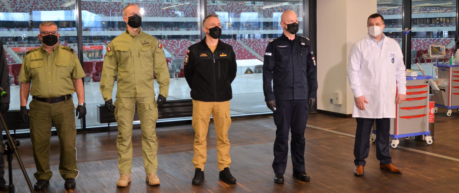 Rozpoczął się proces szczepień przeciw COVID-19 dla funkcjonariuszy służb mundurowych