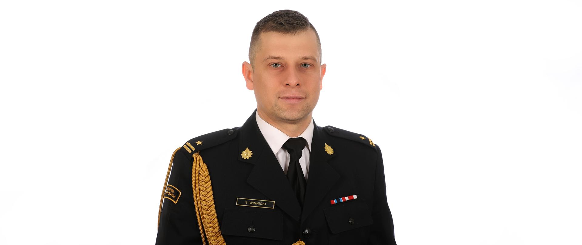 mł.bryg. mgr. inż. Szymon Winnicki Zastępca Komendanta Powiatowego PSP w Międzyrzeczu