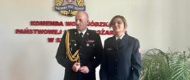 Uroczyste wręczenie aktów mianowania na wyższe stanowiska służbowe w KW PSP Szczecin