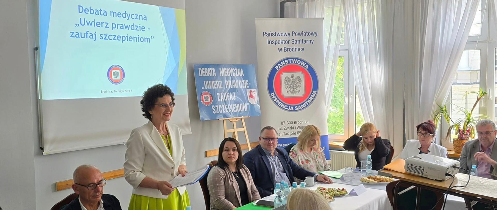 Debata medyczna Uwierz prawdzie zaufaj szczepieniom. 16.05.2024 r.