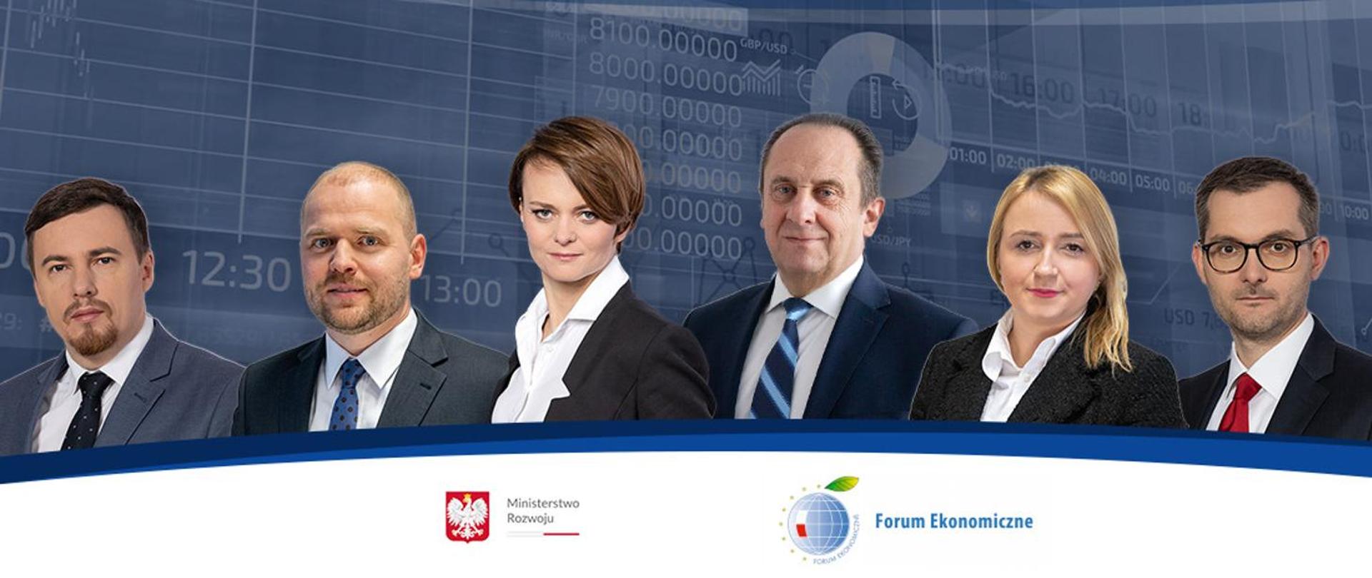 Deputy Prime Minister, Minister of Econimic Development Jadwiga Emilewicz, and Deputy Ministers of Economic Development