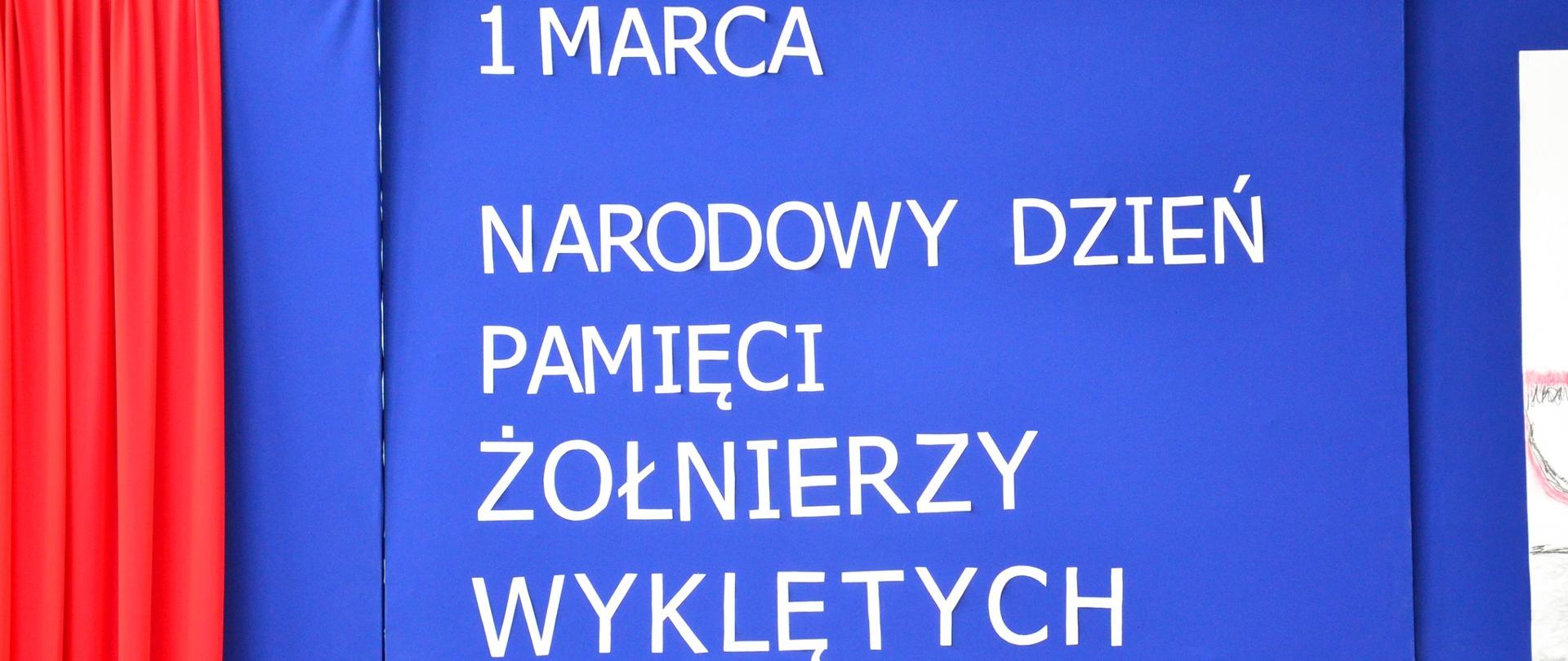 NARODOWY DZIEŃ PAMIĘCI „ŻOŁNIERZY WYKLĘTYCH”