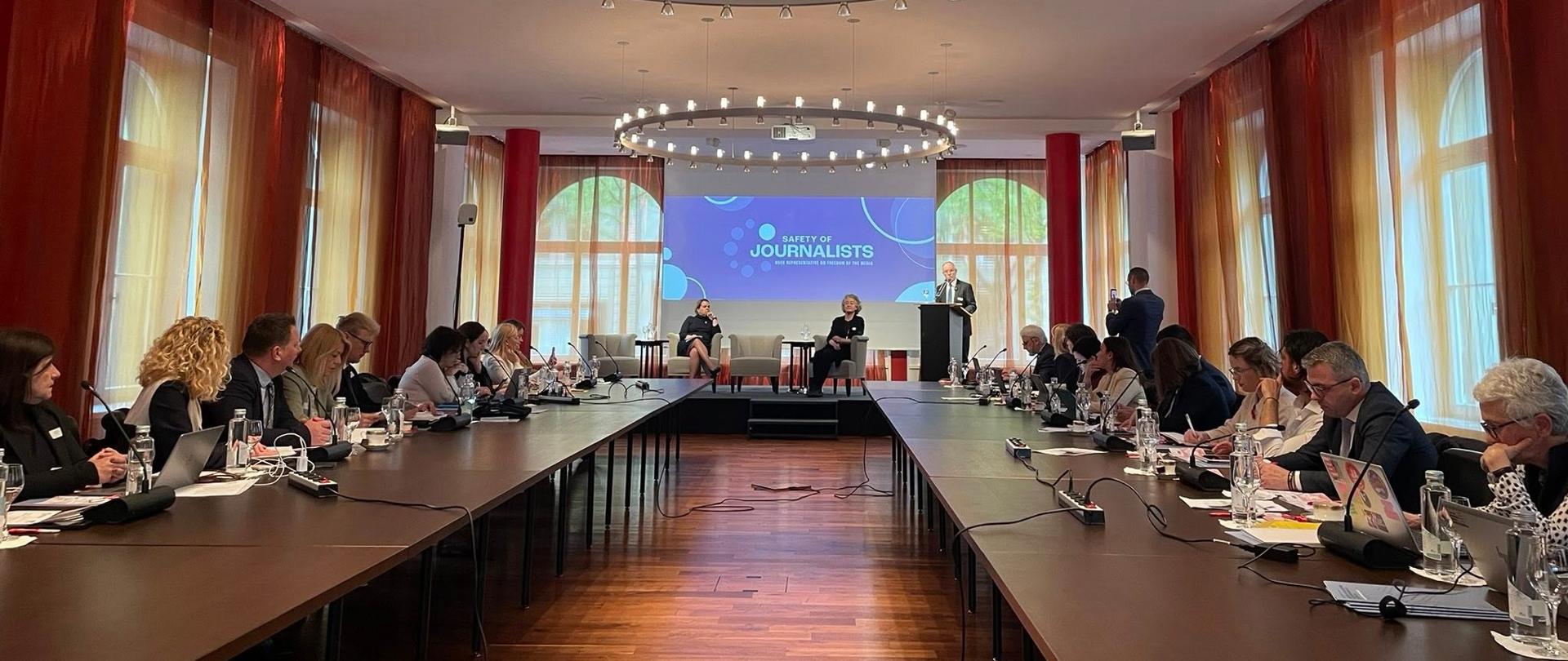 Konferencja Safety of Journalists 