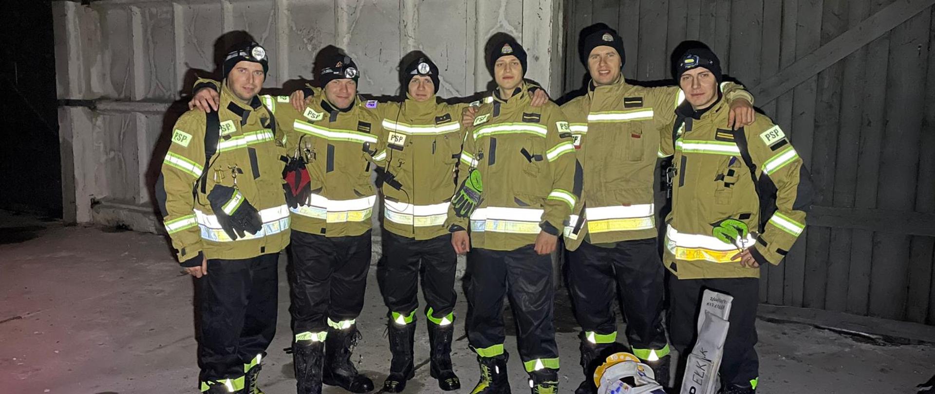 Strażacy przygotowani do nocnych poszukiwań