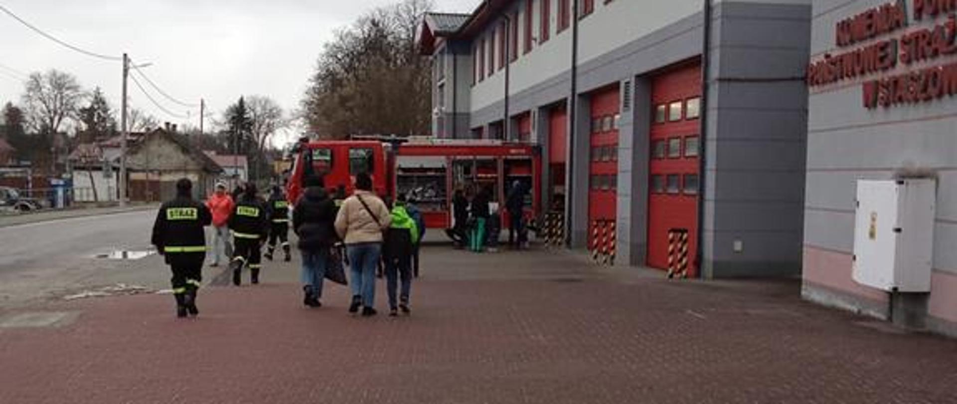 Staszowscy strażacy grali z WOŚP