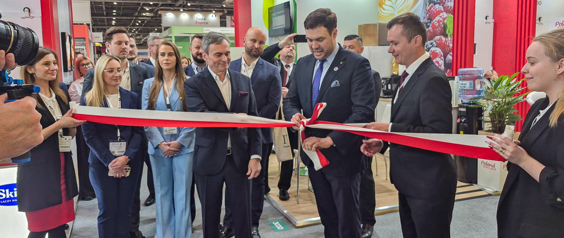 Opening of the Polish stand at the IFE fair in London (photo by the MARD)