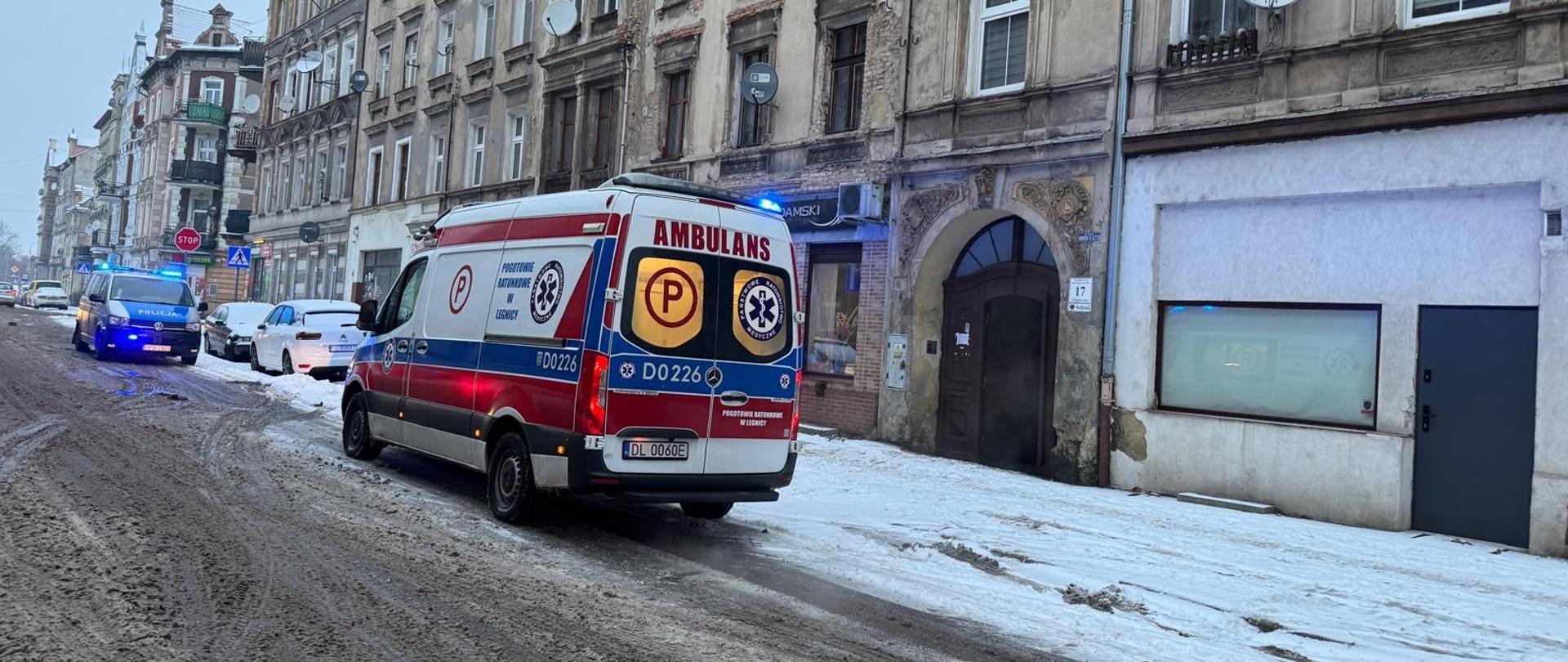 Śmiertelne zatrucie tlenkiem węgla w Legnicy przy ul. Głogowskiej