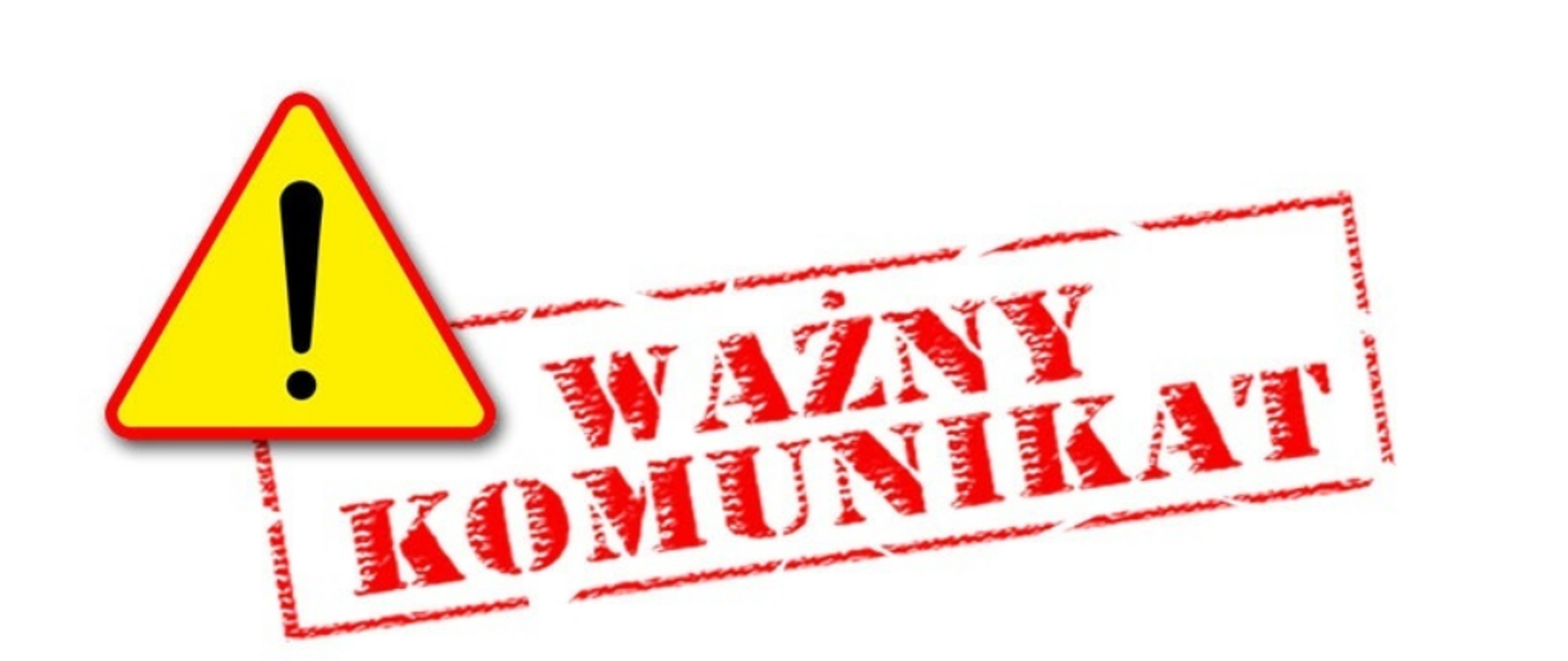 UWAGA KOMUNIKAT
