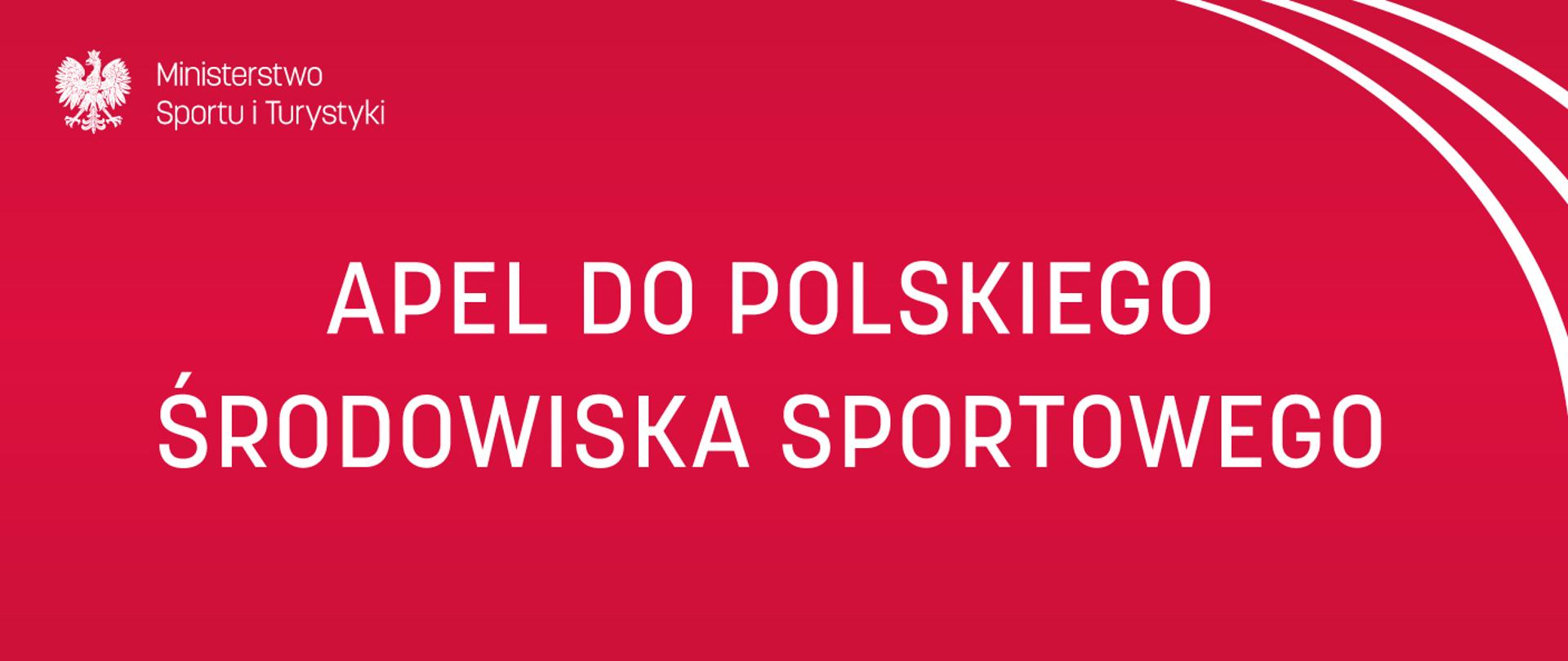 Apel do polskiego środowiska sportowego 