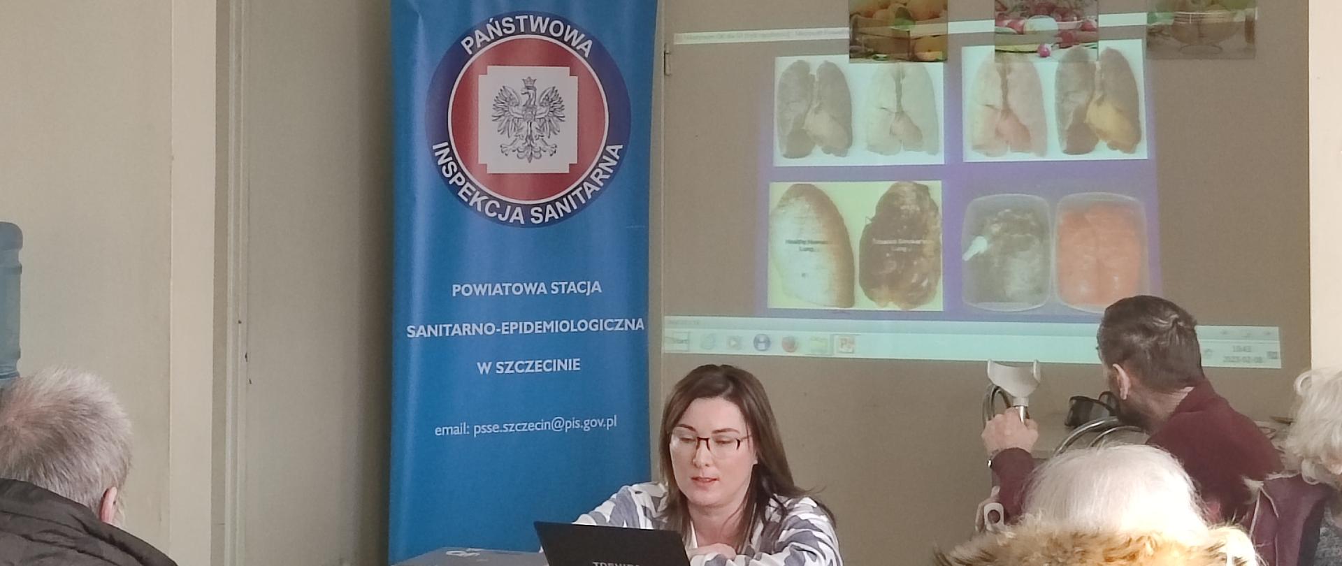 Pracownik PSSE Szcecin