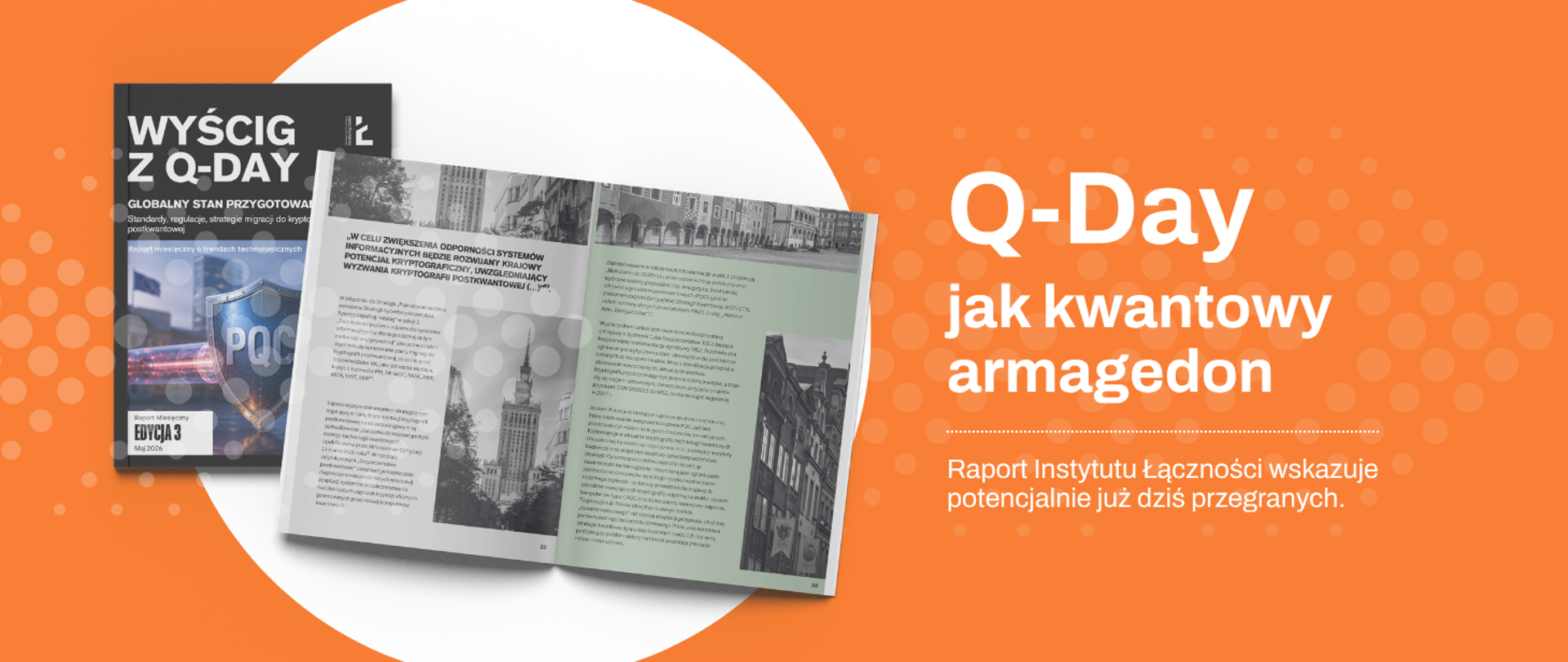 grafika z raportem majowym i tytuł jak z artykułu