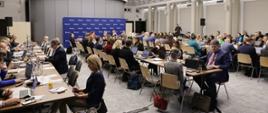 Na zdjęciu sala konferencyjna wypełniona uczestnikami