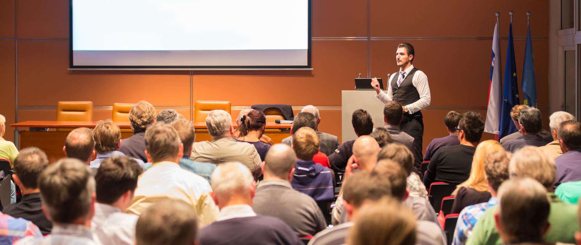 Publiczność na konferencji