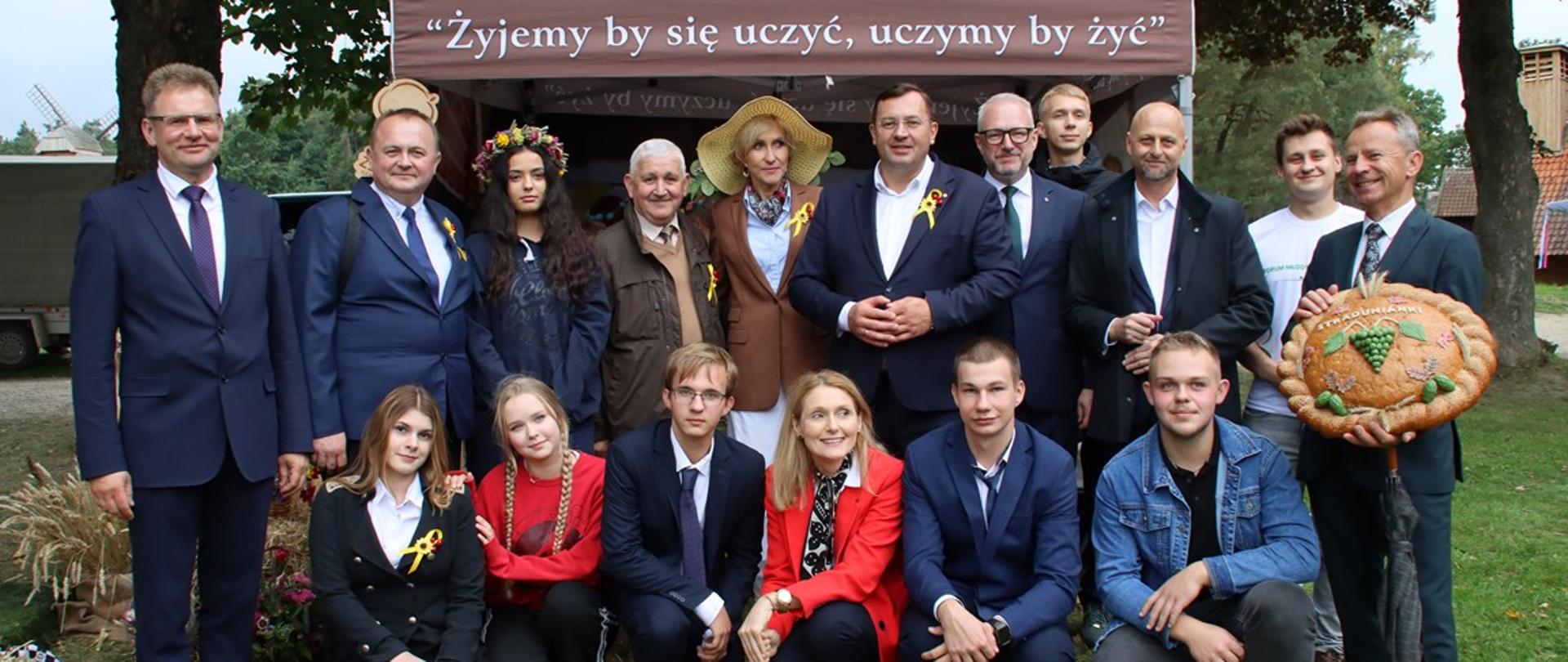 Zespół Szkół Centrum Kształcenia Rolniczego w Karolewie na Dożynkach Wojewódzkich w Olsztynku