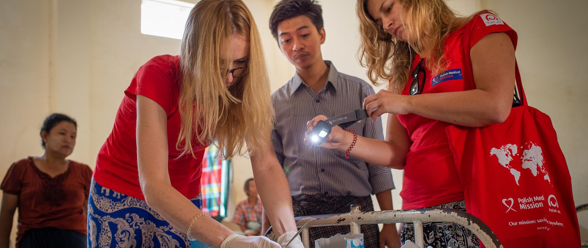 Mjanma – działania położniczo-edukacyjne, działania medyczne oraz WASH w regionie delty Irawadi fot. PMM
