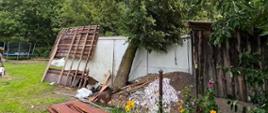 Podsumowanie działań po silnym wietrze i intensywnych opadach deszczu