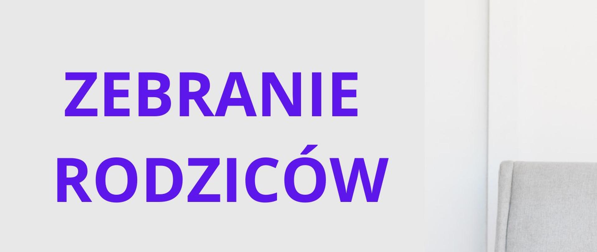 zebranie rodziców