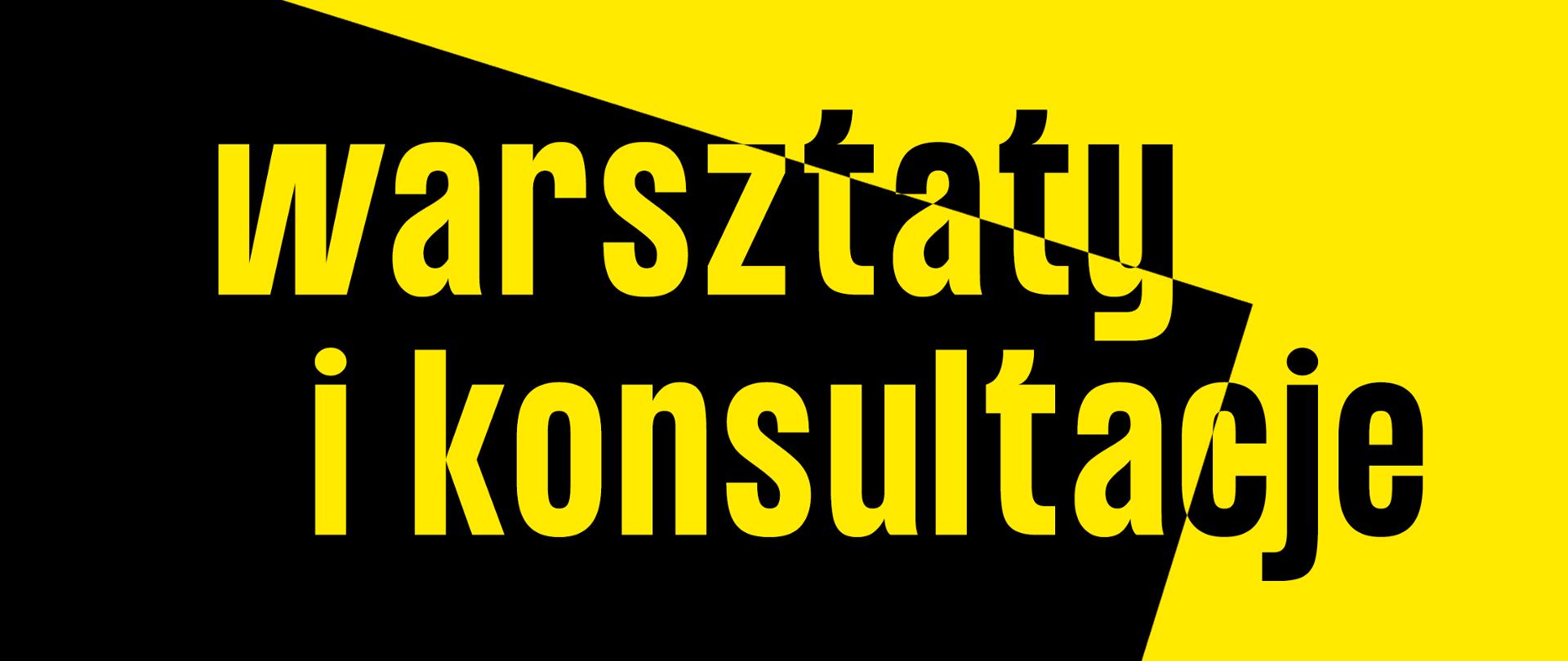 baner informacyjny o warsztatach