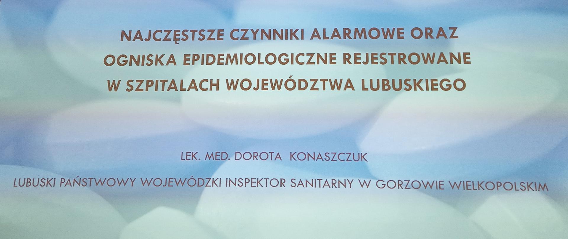 baner informujący o szkoleniu