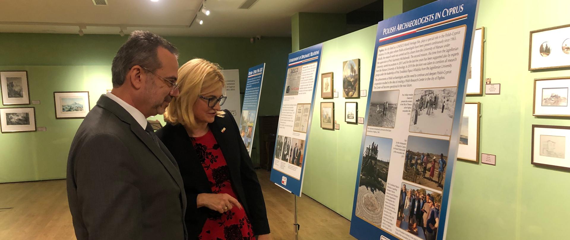 Opening of the exhibition