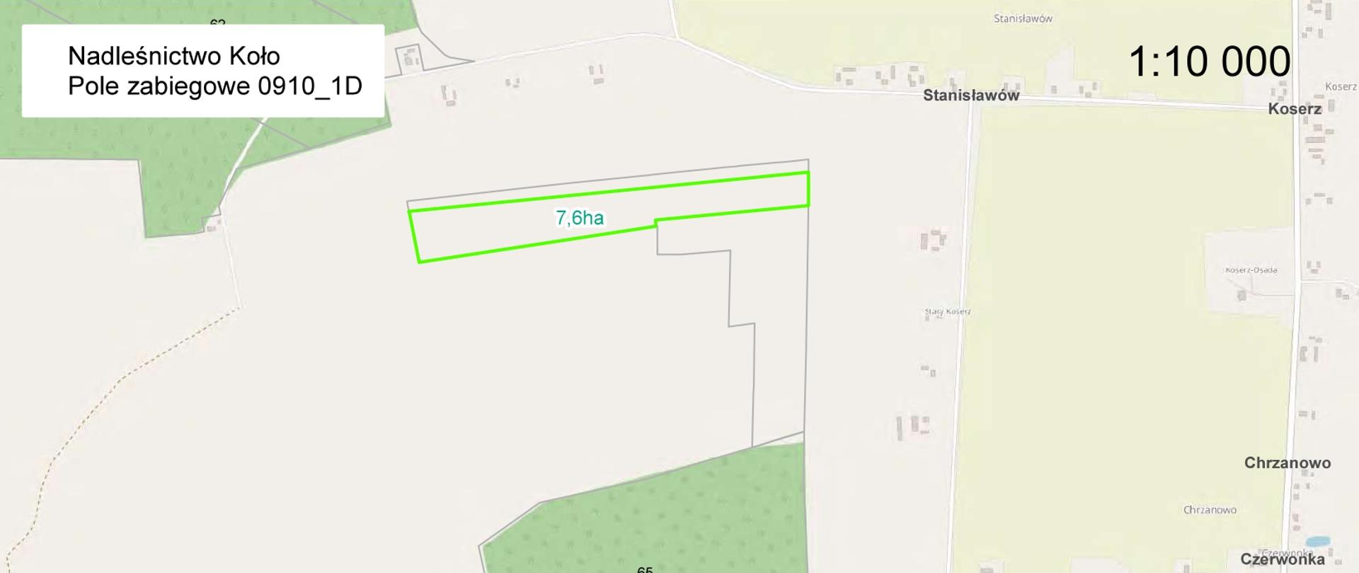 Pole zabiegowe Koło 2