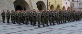 Uroczysta przysięga żołnierzy Obrony Terytorialnej 