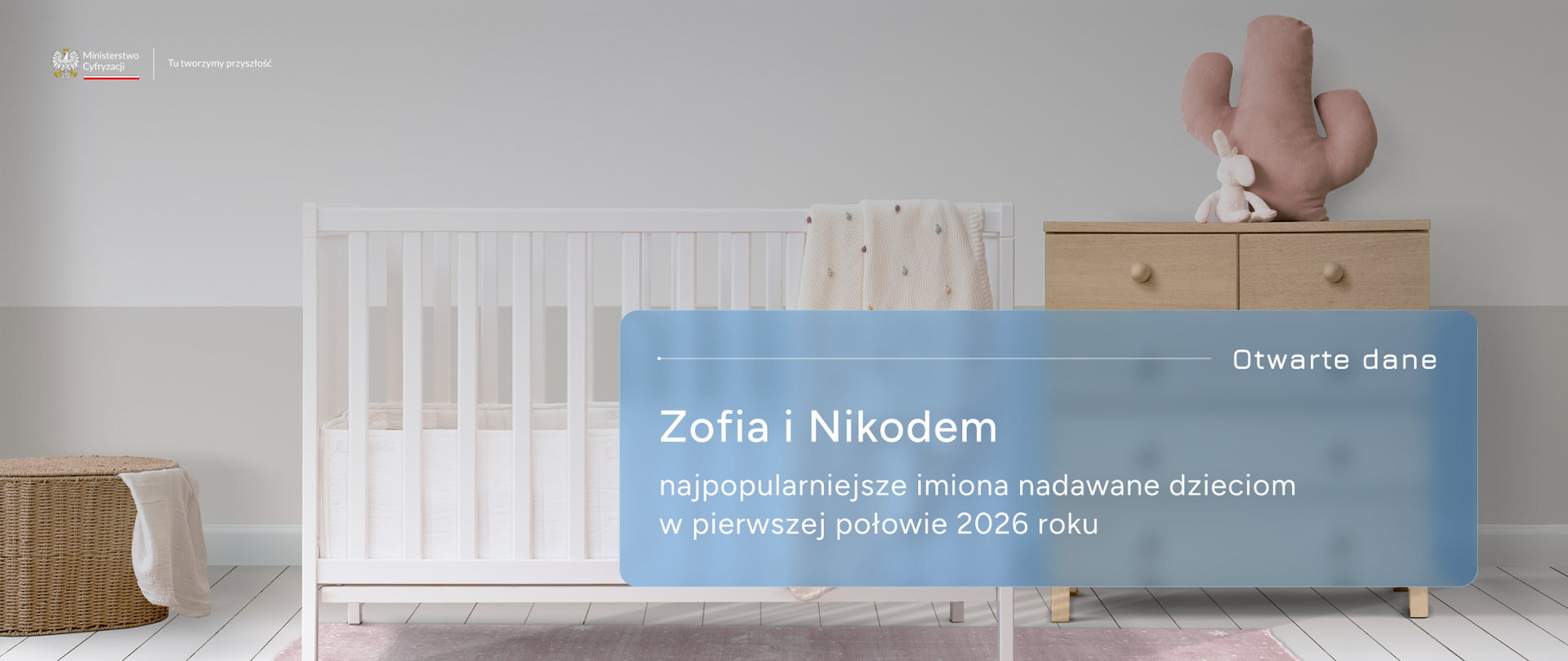 Zofia i Nikodem - najpopularniejsze imiona nadawane dzieciom w pierwszej połowie 2026 roku