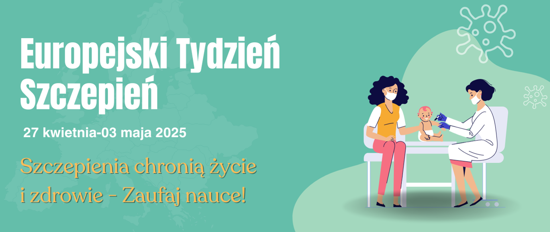 Infografika dot. ETS Szczepienia chronią życie i zdrowie - Zaufaj nauce