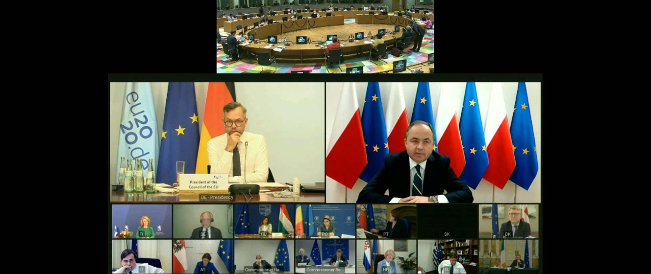 Wideokonferencja ministrów ds. europejskich - Polska w Unii ...