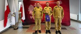 Podziękowania dla strażaka KP PSP w Kazimierzy Wielkiej